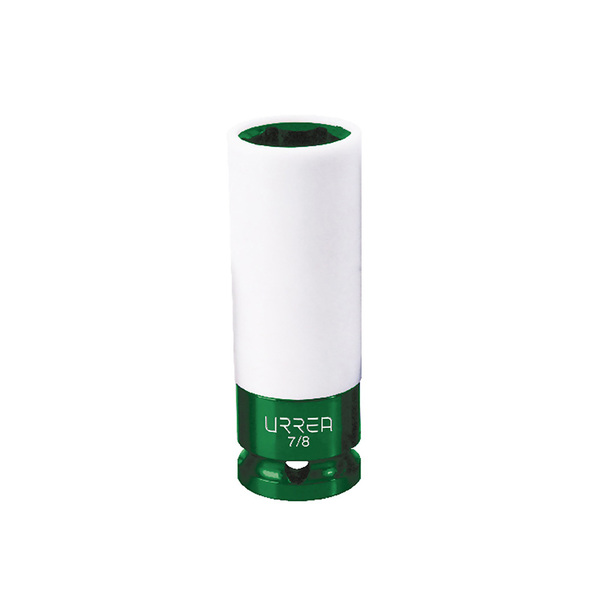 Urrea Thin-wall deep wheel protective impact socket, 7/8 mm 7328P